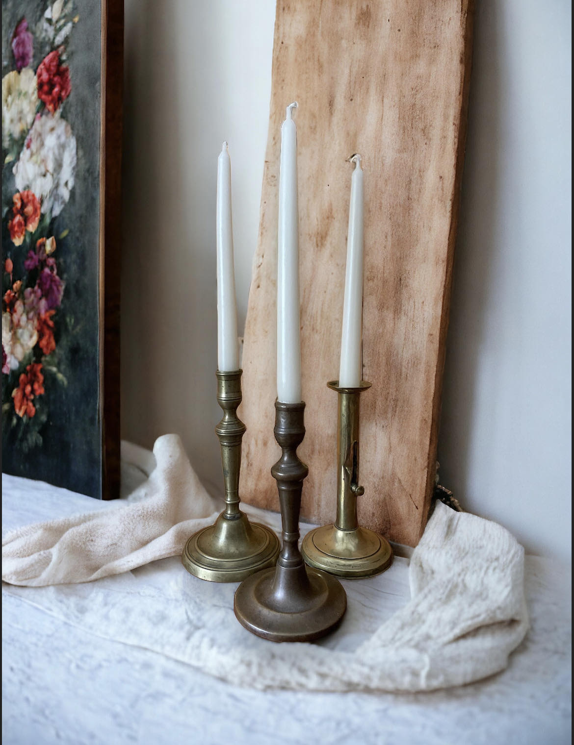 Antique Candlestick Holders
